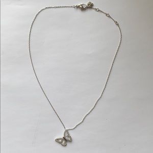 Authentic Swarovski Butterfly Necklace NWOT